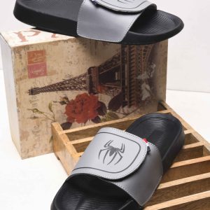 Spider Men’s Daily Wear Grey Slippers